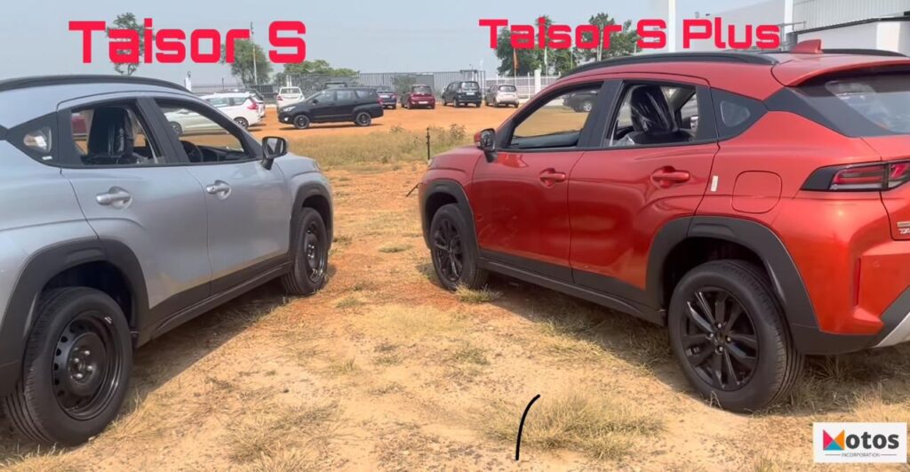 Toyota urban cruiser taisor S vs S plus